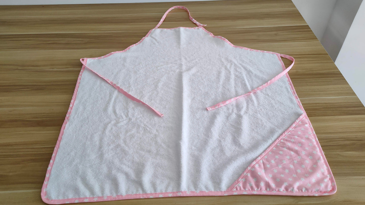 Probathy Baby Towel/Apron Pink