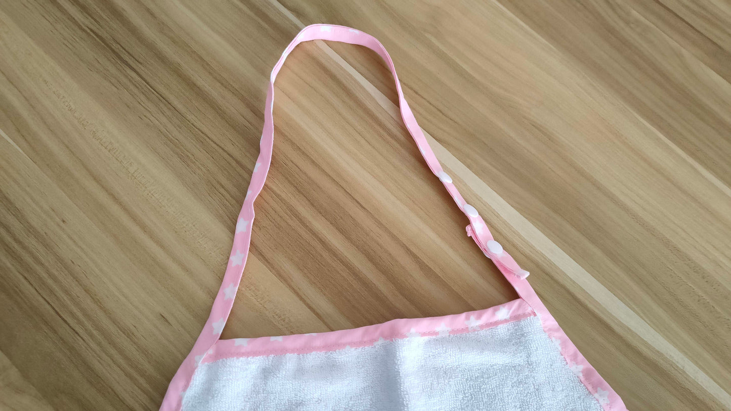 Probathy Baby Towel/Apron Pink
