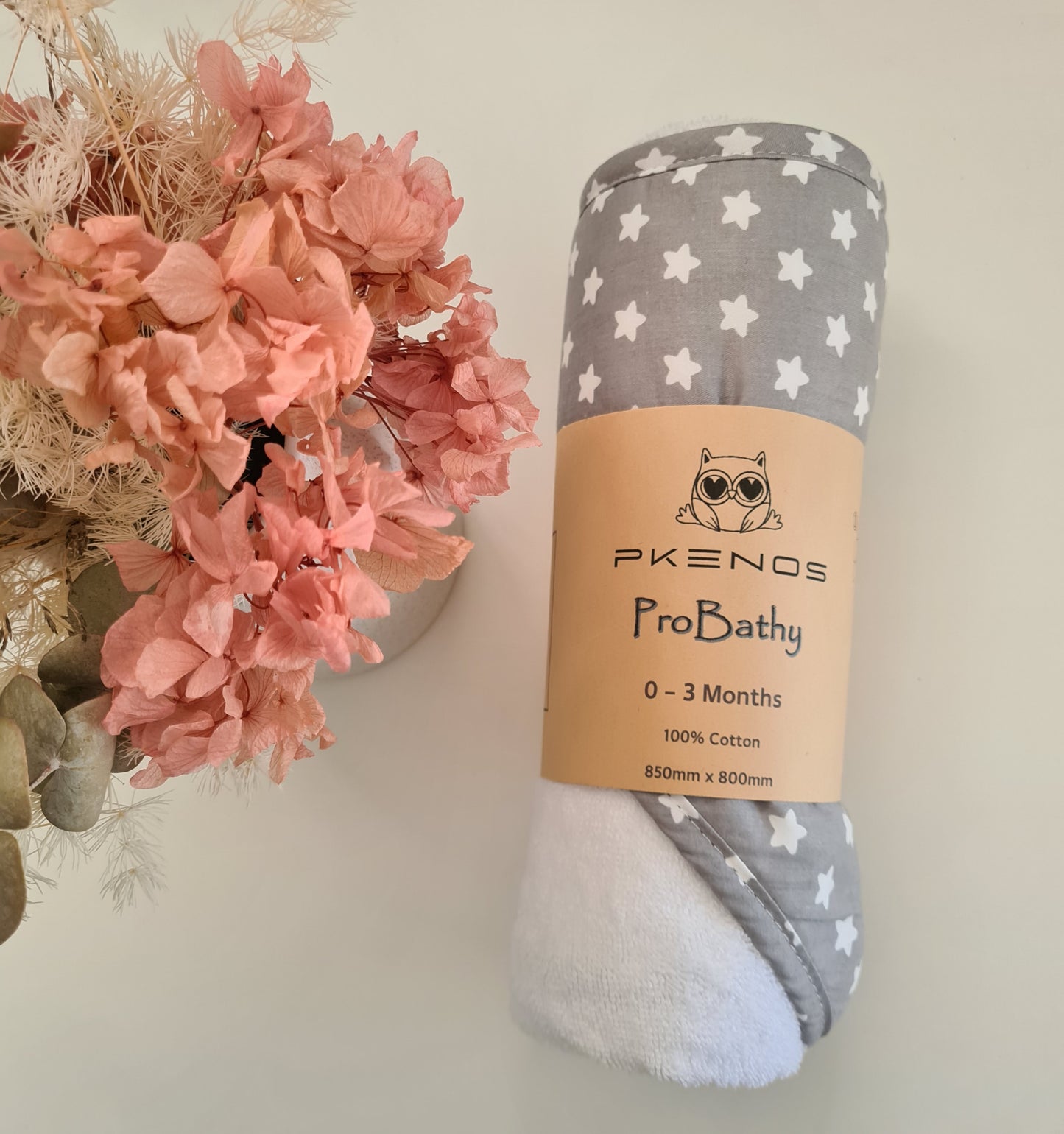 ProBathy Baby Towel/Apron Grey