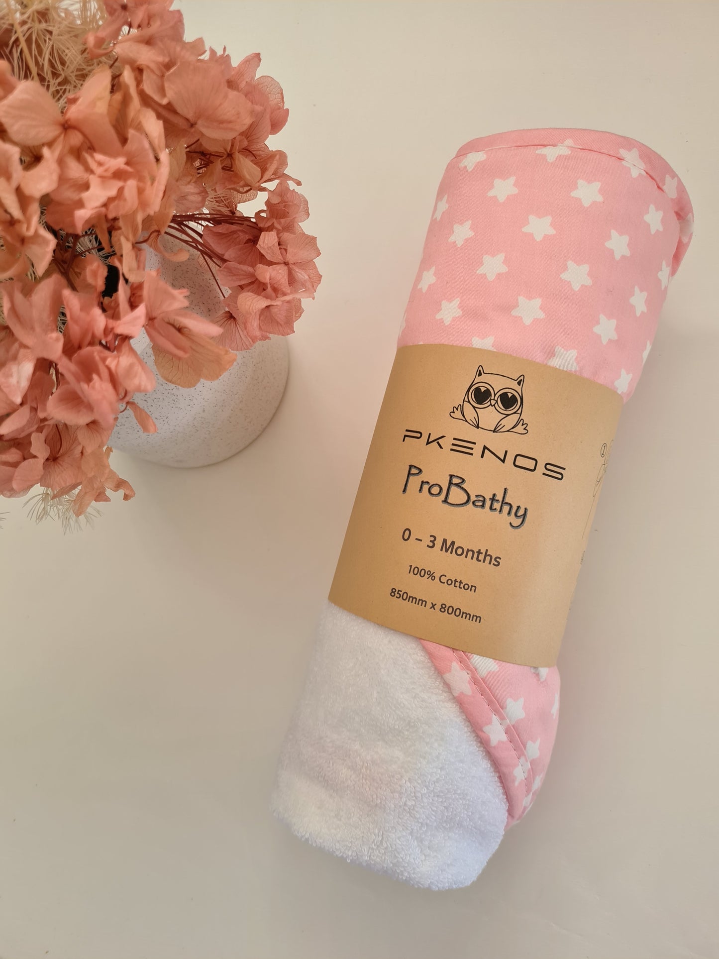 Probathy Baby Towel/Apron Pink
